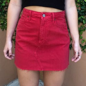 🌿Abercrombie Denim Mini Skirt